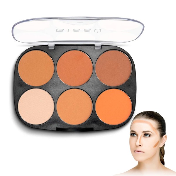 Bissú, Paleta De Contorneadores En Polvo, Bronzer, Contour, Iluminador, 24gr
