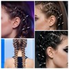 30Pcs Gothic Hair Clips, Punk Spiked Metal Accessories for Women