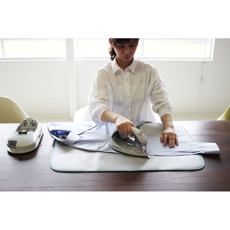 Yamazaki 1649 Ironing Mat, Aluminum, Approx. W 28.3 x D