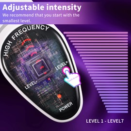 Hochfrequenzstab, iklestar Hochfrequenz Gerät Haare Kit mit Argon Neon Röhren, Professionelle Gesichts-Gerät für Hautpflege Home verwenden