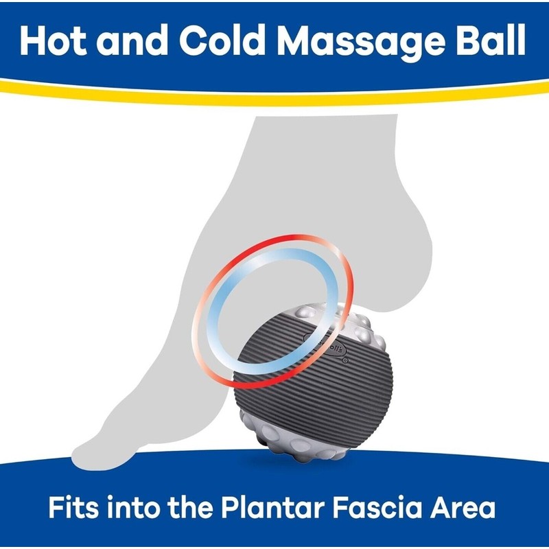 Dr. Scholl's Hot&Cold Massage Ball, Soothes Feet Muscles & Increases
