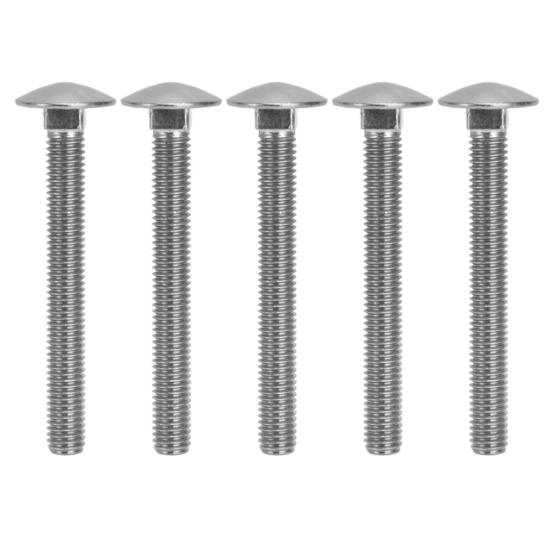 30Pcs M8x1.25 Screw Bolt A2 Stainless Steel Cup Square Coarse