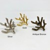 Coral Tree Branch Knob Drawer Pull, Cabinet Dresser (Antique Bronze)