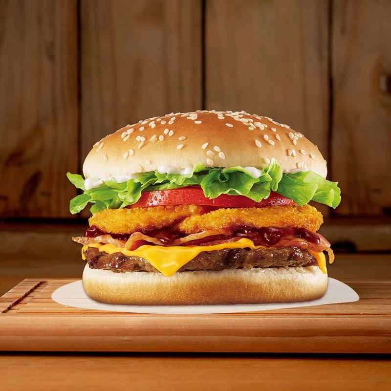 Jagowa 200PCS 15 Cm Burger Paper Non-Stick Baking Paper Hamburger