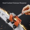 Chainsaw Sharpener Hand Cranked Manual Chain Saw Sharpening Tool Set
