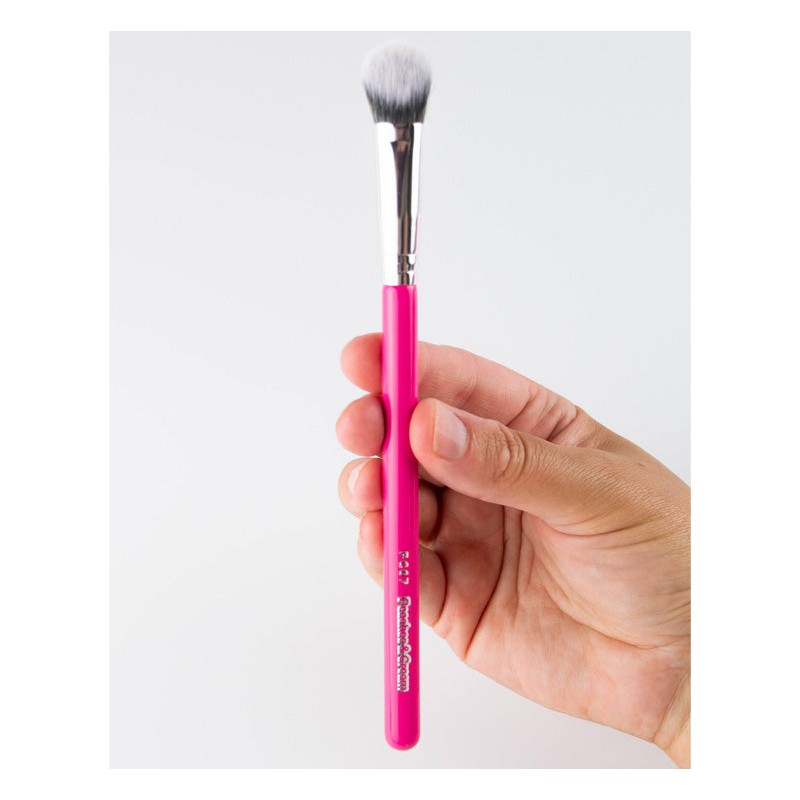 PEACHES AND CREAM PC07 MINI ANGLED CONCEALER BRUSH, PEACHES &