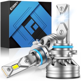 FAHREN Upgraded 9005 LED Bulbs, 6500K 40000LM Super Bright, 1:1 Design IP68 Waterproof, HB3 Fog Light Bulb for ATV/UTV, No Adapter Required Plug and Play, Pack of 2