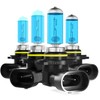 DMEPUGI Headlight Bulbs Fit For Chevy Corvette 1997-2004,9005 9006 High