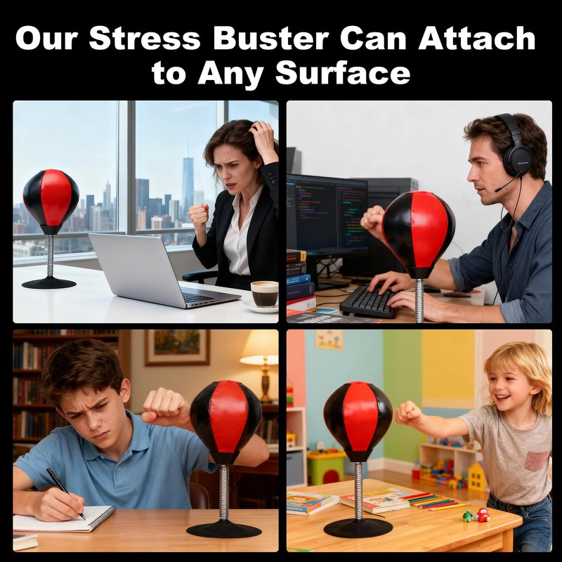 Punching Bag,Portable Strong Suction Cup Boxing Bag Speed Balls,for Home