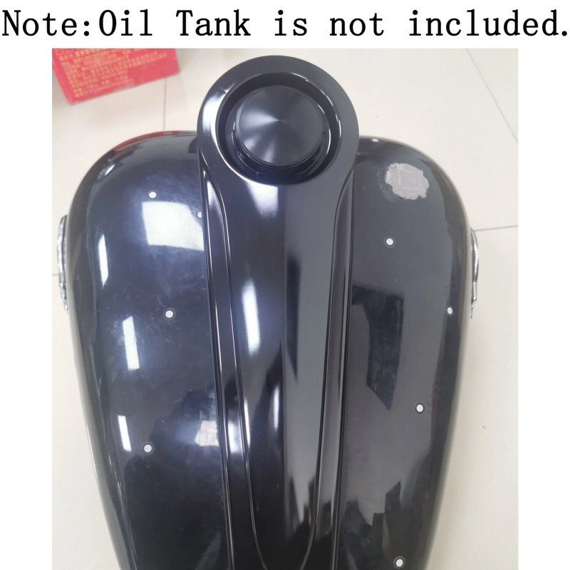 Unbranded Dash Fuel Console+Gas Tank Cap Cover For Harley Electra