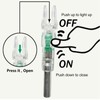 3PCS Archery Lighted Nocks Plastic Automatic with Switch 6.2mm Inner