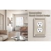 Henne Bery Sunken Pearls Heavy Duty Decorative Wall Plate Switch