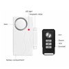 Door Open Sensor Alarm 105dB Low Battery Alert Doorbell Function