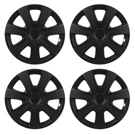 ECCPP 13 inch Hubcap Wheel Cover Corrosion-Free & Sturdy – Full Heat & Impact Resistant Grade – OEM Replacement, 4 Pack
