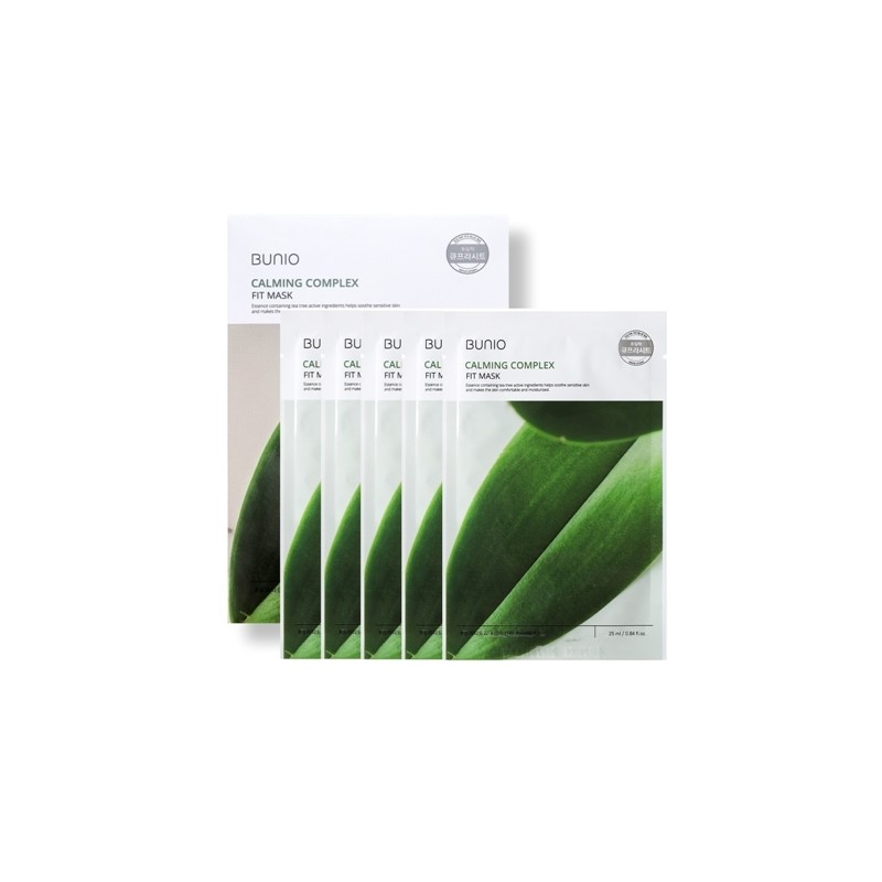 Beunio Calming Complex Fit Mask 25ml 5 Sheets / 뷰니오