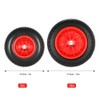 Lixada 1pc 10" Puncture-Proof Tire Wheel for Kayak Canoe Trolley
