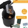 PAWZIDEA Dog Poop Trash Can Outside Odor Control, 3.1 Gallon