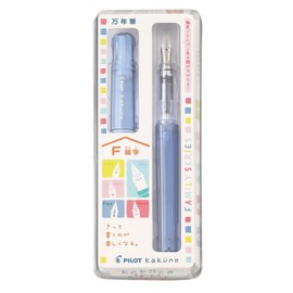 Pilot FKakuno Fountain Pen F, Papa Blue FKA1SRKPLF