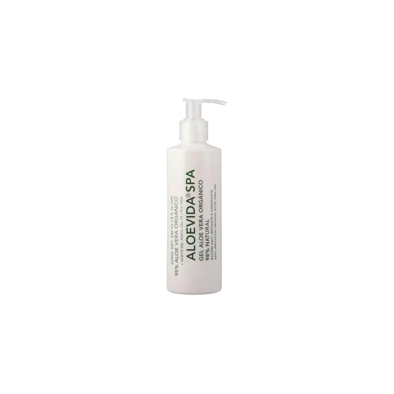Aloe Vida Gel 99% Aloe Vera Orgánico con Aceite de