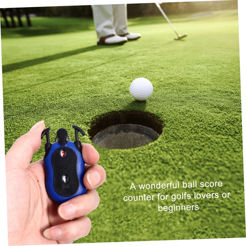 BESPORTBLE Golf Shot Score Counter Mini Tally Keeper Plastic Keychain