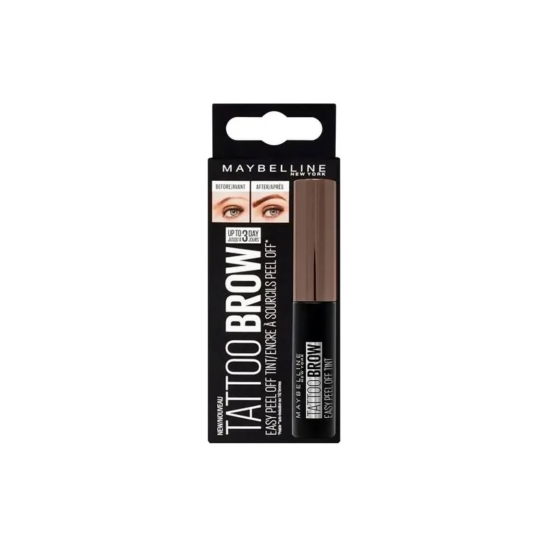 Tinta Para Cejas Maybelline New York Tattoo Brow Mediumbrown Dark