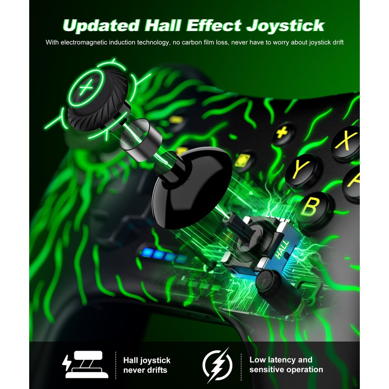 Wireless Switch Controller for Nintendo Switch 2/Switch Controller/Lite/OLED Controller, Switch