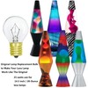 Lava Lamp Light Bulb 25W S11 E17 Base Replacement Bulbs