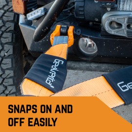 GearAmerica UBER - Aisladores de grillete – solo para grilletes GA UBER, no se ajustan a un anillo 3/4 D – Ayuda a prevenir la corrosión y proteger el acabado – Reduce el ruido y el traqueteo –