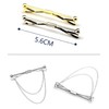 2PCS Tie Collar Bar Pin Set for Men - Classic