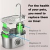 14Pcs Cat Water Fountain Filters Replacement Cat Drink Water Filter
