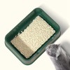 Cat Litter Pan Square Large Capacity Cat Litter Basin Spatter