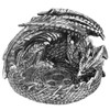 Cigar Ashtrays Pterosaurs Design Scale Carvings Retro Style Attractive Decorative