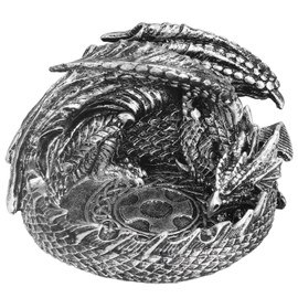 Cigar Ashtrays Pterosaurs Design Scale Carvings Retro Style Attractive Decorative Durable Decoration for Indoor Outdoor