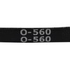 Sourcing Map O-Ring 560 Rubber Transmission Drive Belt V Strap