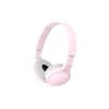 Sony MDR-ZX110 Headphones, Foldable, Pink, MDR-ZX110 P