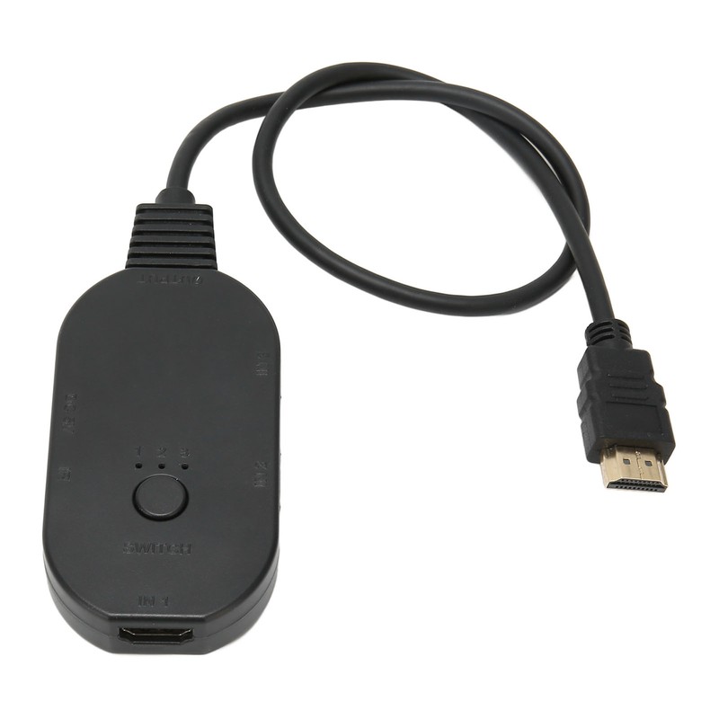 3 in 1 Out HD Multimedia Interface Switch 4K 60hz