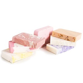 ARTHE. Jabon artesanal en barra caja mayoreo 60 piezas 50 gr. Pieza/Personalizado para recuerdo de eventos.