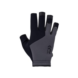 Daiwa DG-6323W Cold Weather Light Grip Gloves, 5 Pieces, Gunmetal, L, Fishing, Fishing