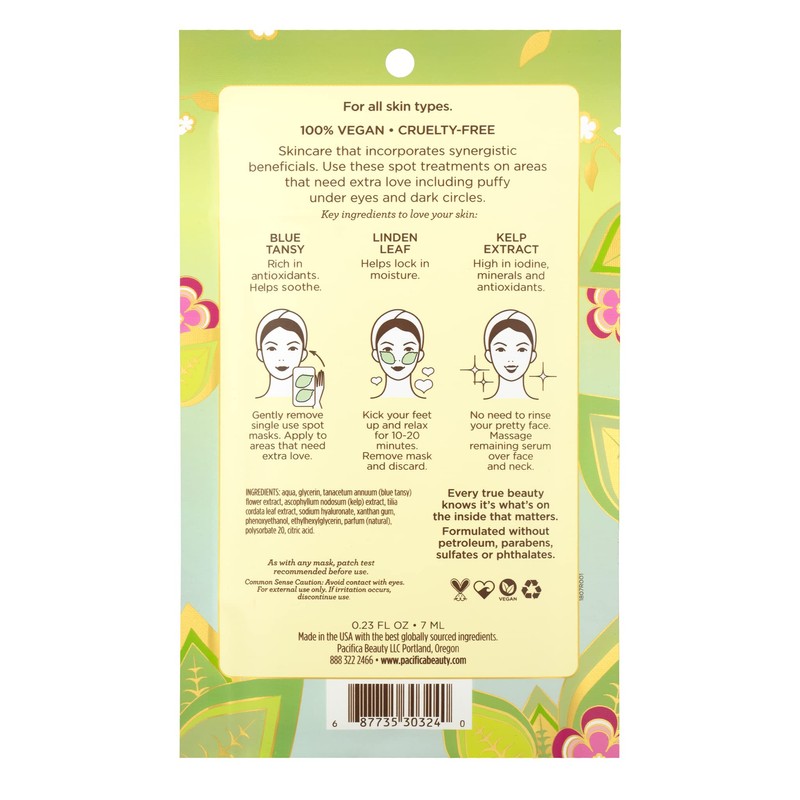 Pacifica Undereye Spot Serum Mask – Leave Pretty Anti-Puff Eye