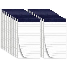 50 Sheets Perforated Note Pads for Daily Planning and Organization of Work 3x5 Inch Small Lined Writing Memo Pads Refills Easy Tear off no Rip Writing Pads Each Pad Narrow Ruled Mini Notepad 20 Pack