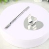 2 Piece Stainless Steel Makeup Palette Scraper for Foundation Makeup