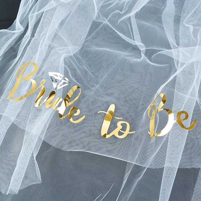 Kit Tiara, Velo y Banda Premium Bride to Be Despedida
