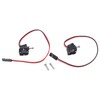 Metal Rear Bumper Back Hitch Carrier with Light for Traxxas