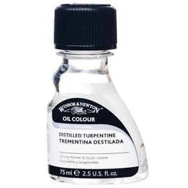 Winsor & Newton Oil & Alkyd Solvents English distilled turpentine 75 ml