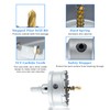 Luomorgo 3" 75mm TCT Carbide Hole Saw Tungsten Carbide Tipped