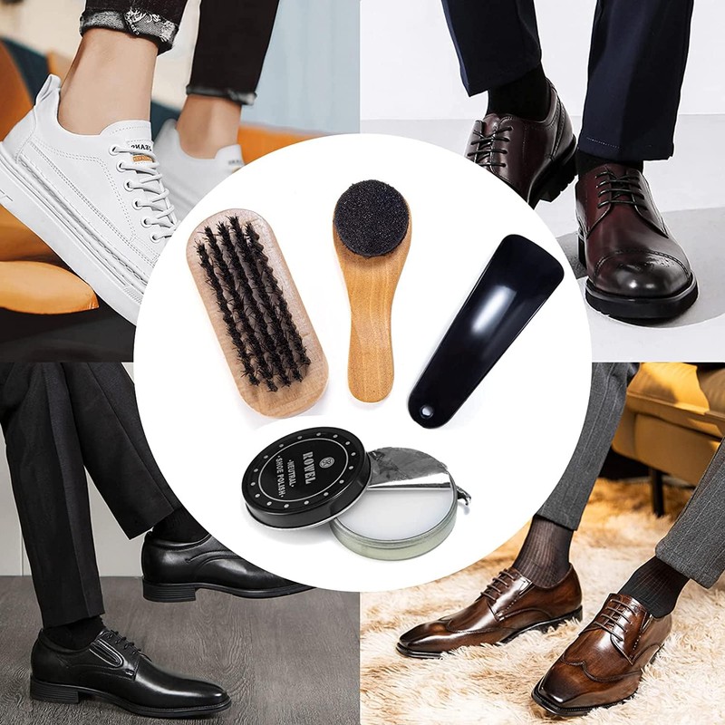 Cleaning Shine Care Barrel Set 11 Piece, black