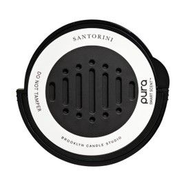 Pura and Brooklyn Candle Studio - Car Scent Refill for Pura Car Diffusers - Premium Fragrance for Smart Diffuser - Long Lasting, up to 30 Days of Scent - Santorini