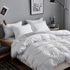Freyamy Seersucker Bed Linen (135 x 200 cm), 2-Piece Set,