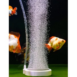 Aquarium Air Stones Oxygen Bubbler, 4 Inch Fish Tank Quiet Oxygen Aerator, Air Pump Accessories Airstones for Fish Tank and Hydroponics