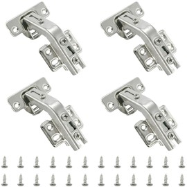 4 PCS 135 Degree Cabinet Door Hinges,Kitchen Cupboard Blind Corner Hinges